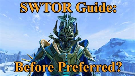 how to become preferred swtor.